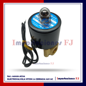 Válvulas Solenoides o Electroválvulas 2W 1/4" Viton